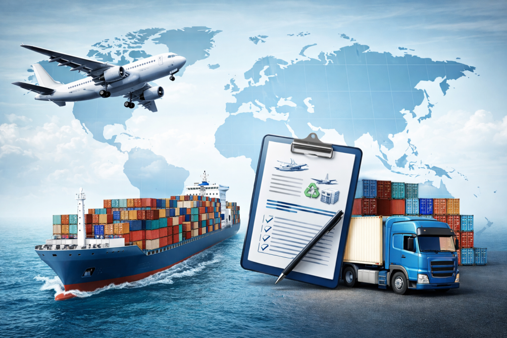 International shipping explained for beginners
