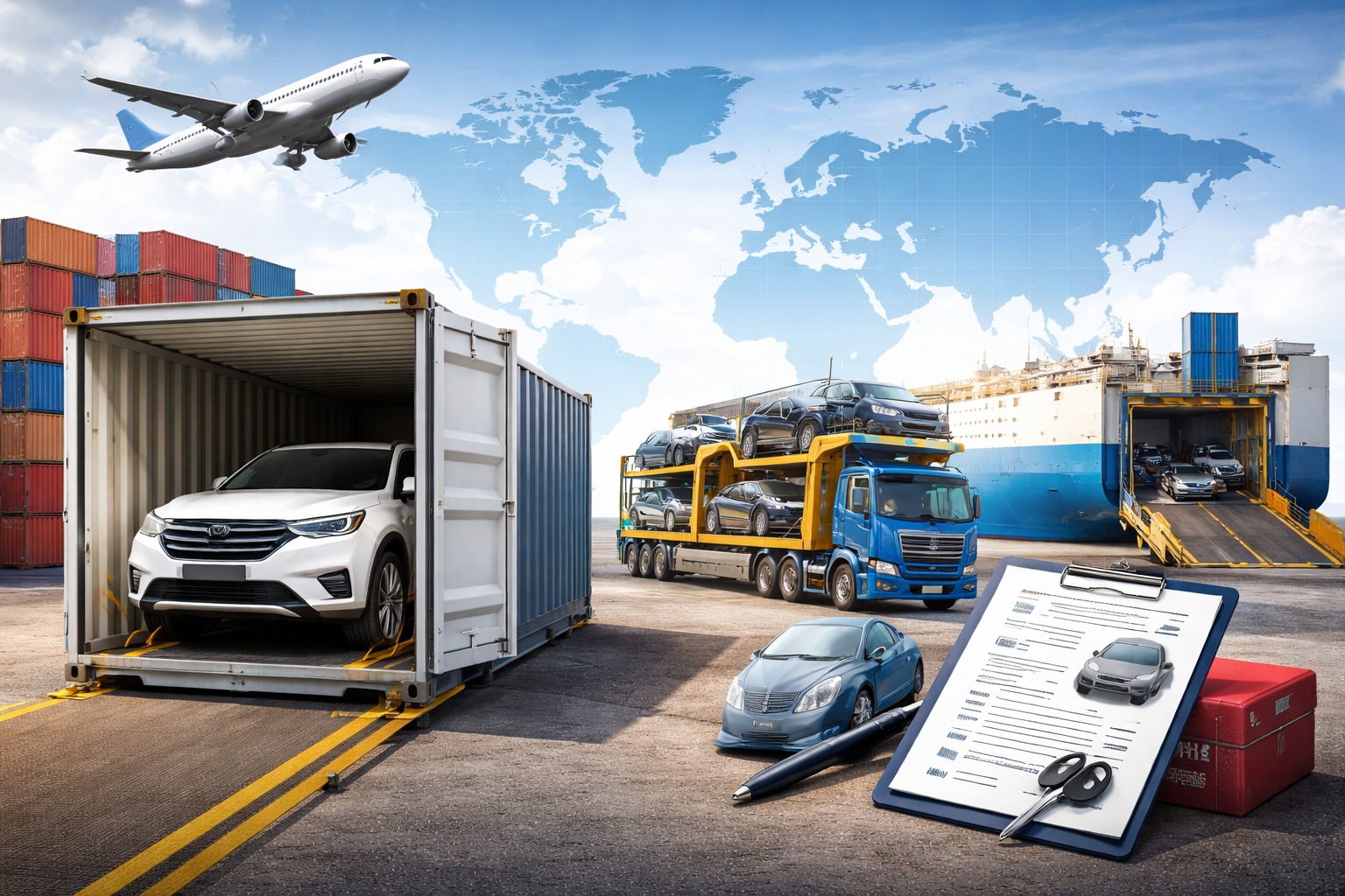 Everything you need to know about shipping a car internationally