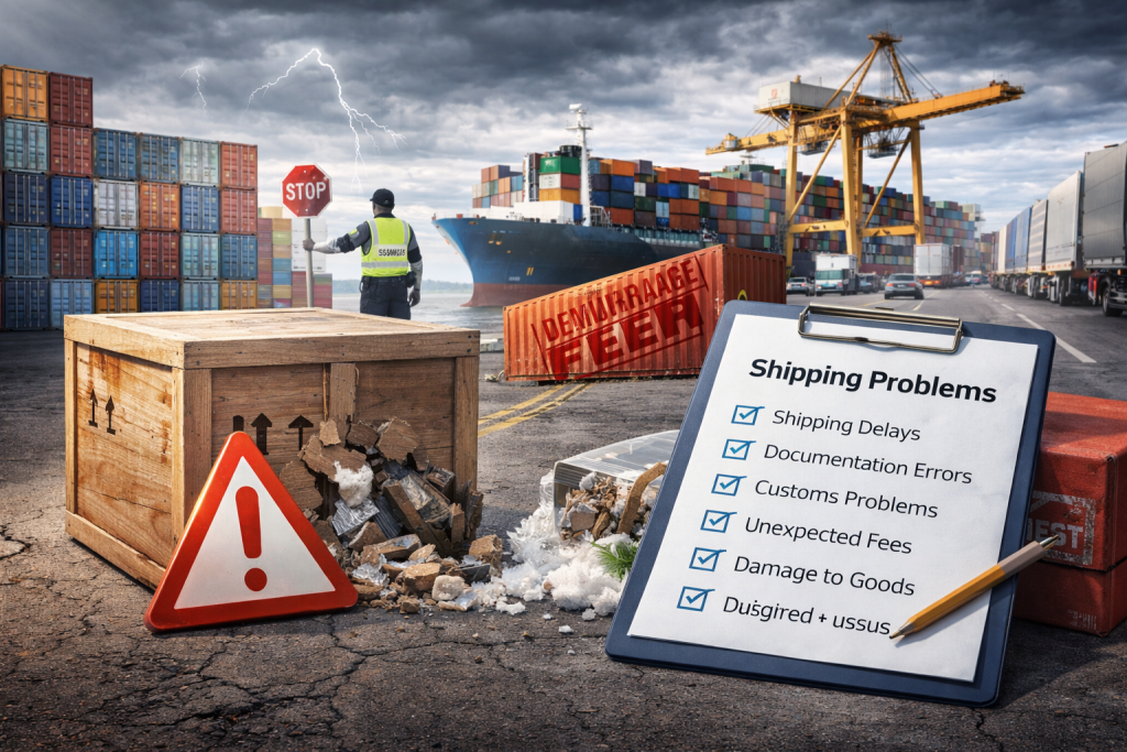 Common shipping problems and how to avoid them