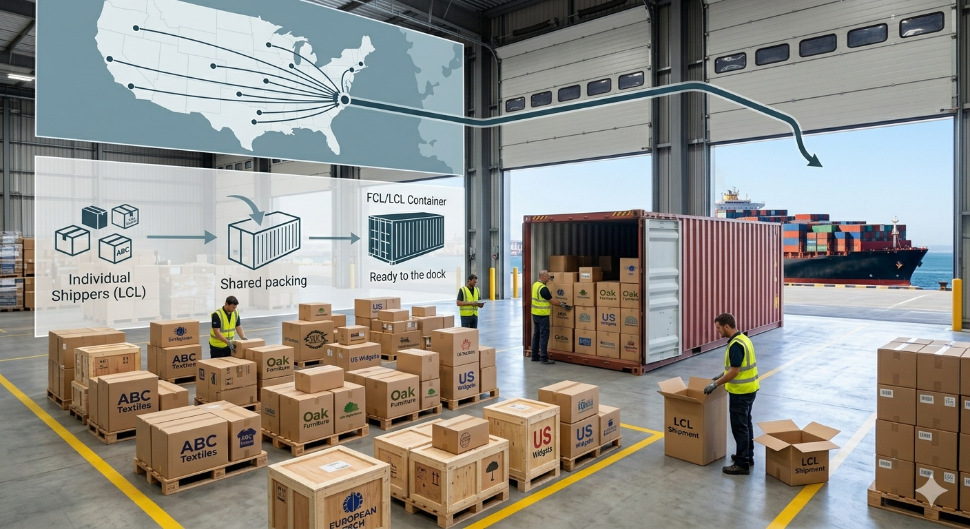 How Cargo Consolidation Works and When LCL Shipping Makes Sense